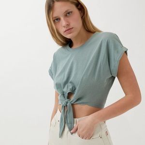 BDG Chris Tie-Front Tee